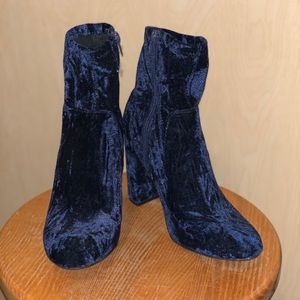 Velvet Booties